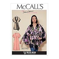 McCall's Pattern M7790 ZZ Misses' Jacket and Belt by Melissa Watson, Size L-XL-XXL