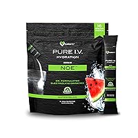 KaraMD Pure I.V. - Professionally Formulated Electrolyte Watermelon Powder Drink Mix – Refreshing & Delicious Hydrating Packets with Vitamins & Minerals – Watermelon - 1 Bag (16 Sticks)