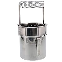 US Art Supply Deluxe Brush Cleaner-Brush Washer with Wash Tank