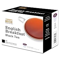 Dolche Premium Tea - 2.0 Compatible Single Serve Cups (English Breakfast Black Tea, 60)