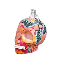 Police To Be Exotic Jungle For Woman - Summery Floral Scent - Housed In A Botanical Decorated Bottle - Tart-Sweet Fruits And Floral Notes With Soft Vanilla-Suede Base - 4.2 Oz EDP Spray
