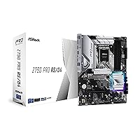 ASRock Z790 Pro RS/D4 Motherboard, Supports Intel 12th and 13th Generation CPU (LGA1700), Z790 Chipset, DDR4 ATX Motherboard