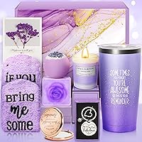 Birthday Gifts for Women, Mothers Day Gifts Baskets for Mom, Self Care Spa Gifts for Her, Care Package Get Well Gift Tumbler, Relaxing Gift for Sister, Wife, Girlfriend, Coworker, Teacher, Nurse
