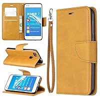 Ultra Slim Case Case for HUAWEI P9 LITE MINI Multifunctional Wallet Mobile Phone Leather Case Premium Solid Color PU Leather Case,Credit Card Holder Kickstand Function Folding Case Phone Back Cover