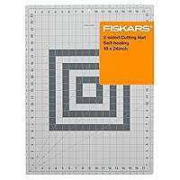 Fiskars Self Healing Cutting Mat for Crafts, Sewing, and Quilting Projects - 18” x 24