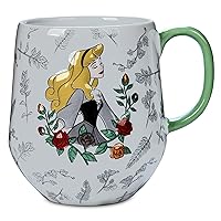 Disney Store Official Aurora as Briar Rose Mug ? Sleeping Beauty 65th Anniversary, Housewarming Gifts For Men, Women, and Kids