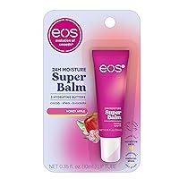 eos 24H Moisture Super Balm- Honey Apple, Lip Mask, Day or Night Lip Treatment, Made for Sensitive Skin, 0.35 fl oz
