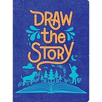 Draw the Story Journal | Guided Sketchbook | Flat-lay Drawing Notebook | Acid & Wood-Free Paper | 200 pages