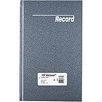 NATIONAL Granite Series Record Book, Patina Blue, 12.25 x 7.25