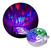 Projectables Northern Lights LED Projection Night Light with Moving Atmospheric Effects, 30404, Aurora Borealis Motion Effects Project Onto Wall and Ceiling,Multi