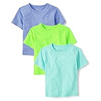 The Children's Place Baby Toddler Boys Short Sleeve Crew Neck Tees