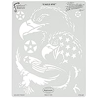 Freehand Airbrush Templates, Patriotica Eagle One