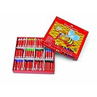 Faber-Castell Beeswax Crayons School Pack, 240 Jumbo Crayons - Art Tools for Education and Classroom,Black