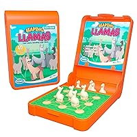 ThinkFun Flip N' Play: Leaping Llamas Travel Logic Game for Road Trips, Plane Rides, and Vacations