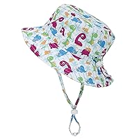 Simplicity Baby Sun Hat Baby UPF 50+ Adjustable Drawstring Wide Brim Bucket Sun Hat