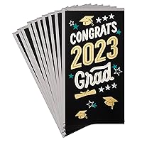 Hallmark Pack of Graduation Gift Card Holders or Money Holders, 2023 Grad (10 Cards with Envelopes)
