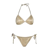 Women's Bikini Swimwear, Summer Beach Sweet 3D Plaid Sexy Swimsuit Bikini for Womens