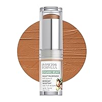 Organic Wear All Natural Sculpting Face Bronzer Makeup Stick Toffee, Dermatologist Approved