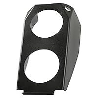 HECASA Waterfall Speaker Pod Compatible with 2015-2019 Polaris Slingshot All Models 6.5'' Center Console Speaker Pod Enclosure