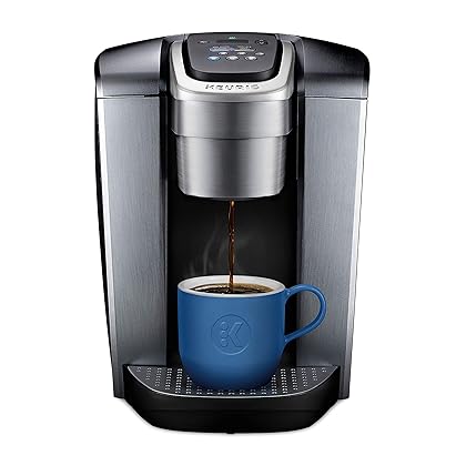 Keurig K-Elite Single-Serve K-Cup Pod Coffee Maker, Brushed Silver