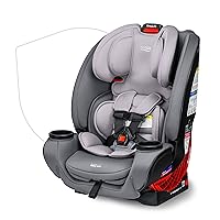 Britax One4Life Convertible Car Seat, 10 Years of Use from 5 to 120 Pounds, Converts from Rear-Facing Infant Car Seat to Forward-Facing Booster Seat, Machine-Washable Fabric, Glacier Graphite