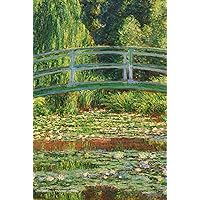 Water Lilies and Japanese Bridge Claude Monet Notebook: 6