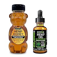 Hemp Oil 28,000mg + Hemp Honey 1,000mg bundle