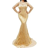 Gold Dubai Designer Wedding Kaftan Dress for Women