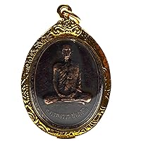 Thai Buddhist Monk Jewelry Amulet Rian Laung Phor Roy Prasatikoh Wat Takoh Temple Ayudhaya Province
