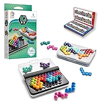 IQ Six Pro Travel Game for Kids and Adults, a Skill-Building Brain Game - Brain Teaser for Ages 8 & Up, 120 Challenges in Travel-Friendly Case