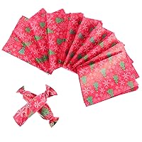 BESTOYARD 1000pcs Christmas Candy Wrappers Twisting Wax Caramel Wrapping Paper for Wedding Birthday Christmas Party (Christmas Tree)