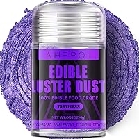 Aheroi Edible Glitter, 1 Pack Cocktail Glitter Shimmering Powder Glitter Luster Dust Sprinkles Drink Glitter, 100% Food Grade Coloring Powder for Fondant, Cookie Cake Decor(Magenta Purple, 4g/0.14oz)
