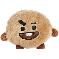 Aurora® Lovable BT21 Palm Pals™ SHOOKY Stuffed Animal - Collectible Fun - Delightful Cuteness - Brown 5 Inches
