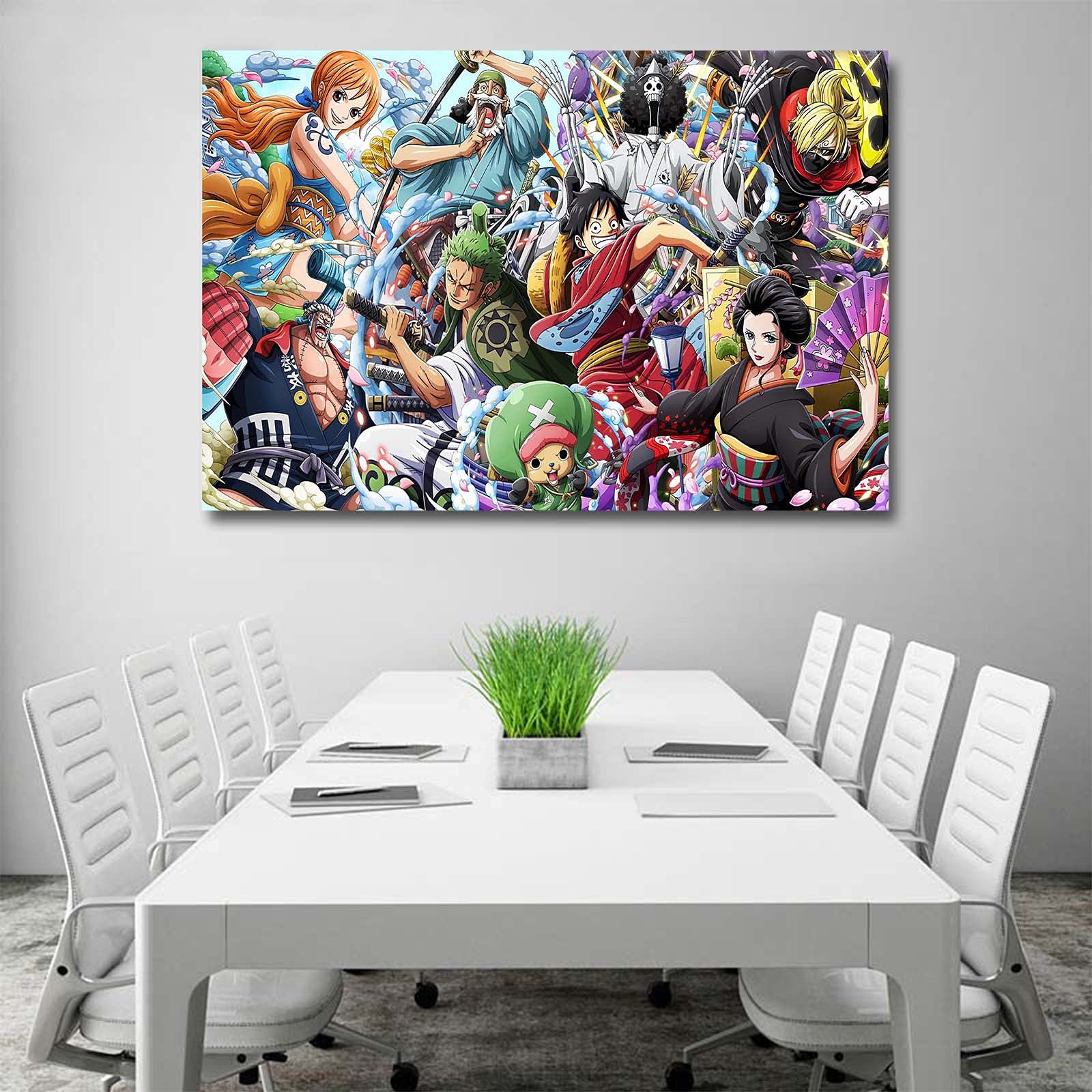 Mua Luffy One Piece Poster For Living Room Decor Anime Poster Wall Art  Canvas 60x90cm(24x36inch) Unframed trên Amazon Nhật chính hãng 2023 |  Giaonhan247