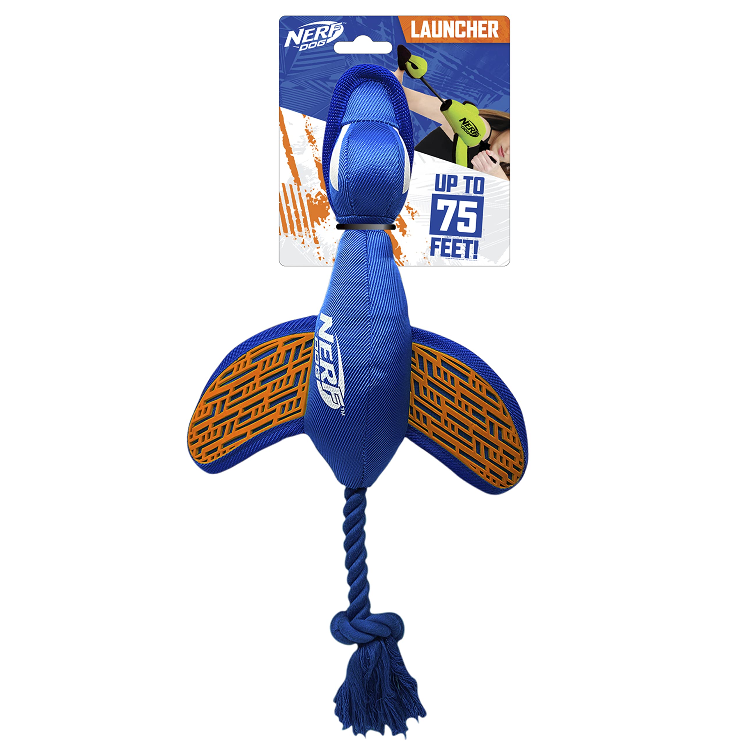 Nerf Dog 16.5 inch Force Grip Trackshot Launching Duck