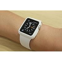 LEPLUS LP-AW38SLWH Apple Watch 38mm Silicone Case, Silicon, White