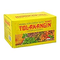 Sido Muncul Tolak Angin Herbal Supplement with Honey. 12x0.5oz (Pack of 4)