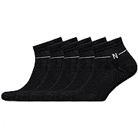 NUDUS UNDERWEAR Men's Bamboo Rayon Ankle Socks 5-Pair Gift Box - Very Soft, Thin, Breathable
