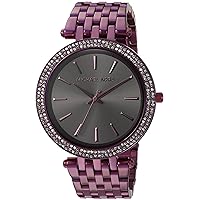 Michael Kors Women's MK3554 Darci Analog Display Quartz Purple Watch
