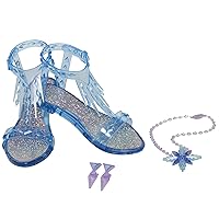 Disney Frozen Frozen 2 Elsa Epilogue Accessory Set, Pretend Playset Includes Pair of Shoes, Earrings & Necklace, Perfect for Any Elsa Fan! for Girls Ages 3+