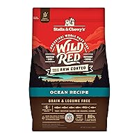 Wild Red Dry Dog Food Raw Coated High Protein Grain & Legume Free Ocean Recipe, 3.5 lb. Bag