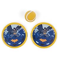 Swimways DC Batman Catch Game, Swimming Pool Accessories & Kids Outdoor Toys, DC Batman Party Supplies & Yard Games for Kids Aged 4 & Up