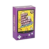 Taco Cat Goat Cheese Pizza - 8-bit Edition! Hilarious Retro Game for The Whole Family! Ages 8+, 2-8 Players, 10-15 Minute Play time