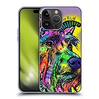 Head Case Designs Officially Licensed Dean Russo My Schnauzer Dogs 3 Soft Gel Case Compatible with Apple iPhone 15 Pro Max