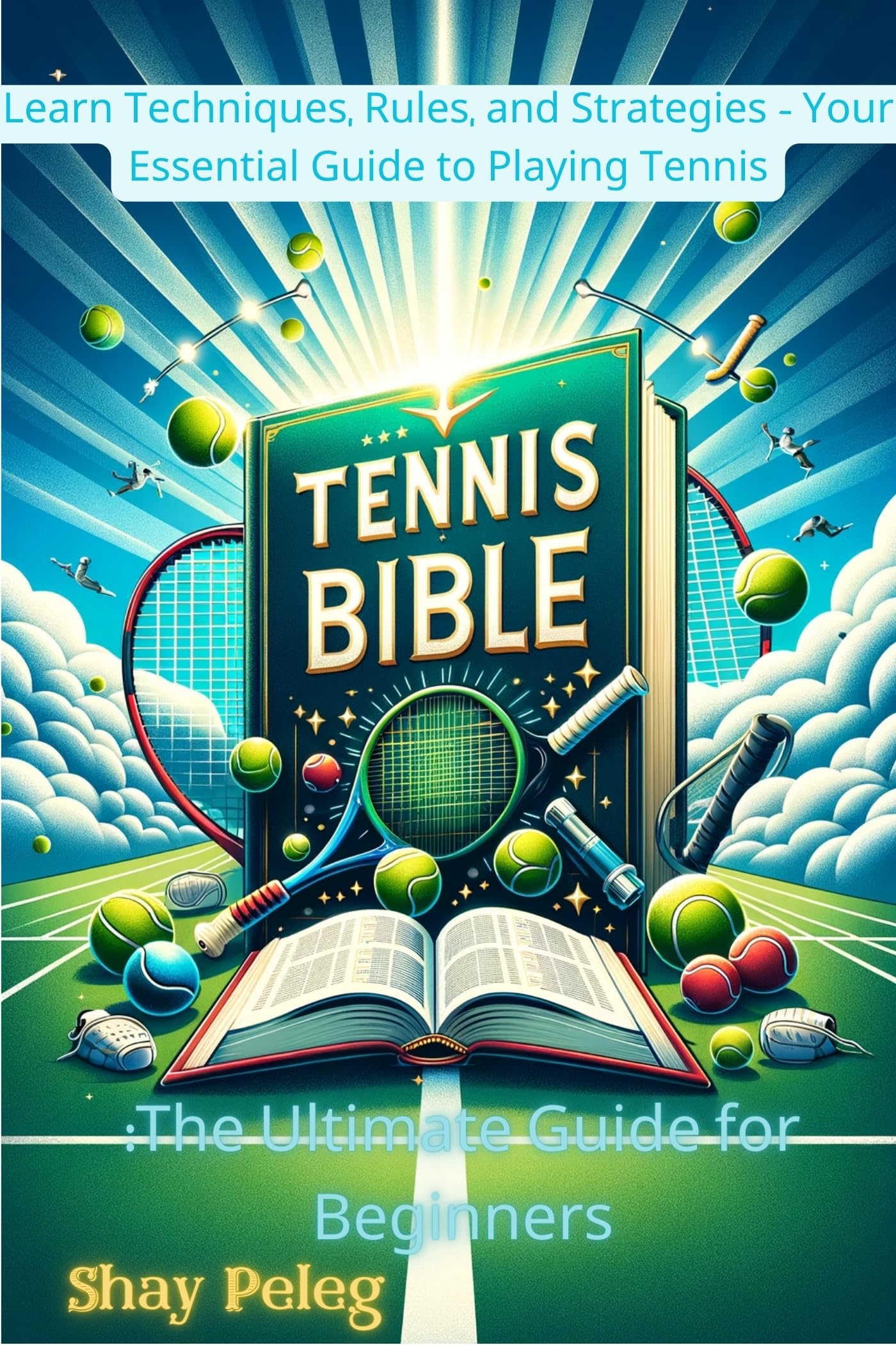 Tennis Bible: The Ultimate Guide for Beginners : Learn Techniques, Rules, and Strategies - Your Essential Guide to Playing Tennis (Tennis Court Mastery Series Book 1)