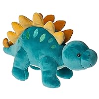Mary Meyer Stuffed Animal Smootheez Pillow-Soft Toy, 10-Inches, Blue Stegosaurus