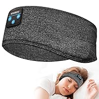 Voerou Sleep Headphones, Bluetooth Headband,Sleeping Headphones with Ultra-Thin Speakers for Side Sleepers,Headband Headphones for Sleeping,Running,Workout,Travel,Yoga,Insomnia,Meditation