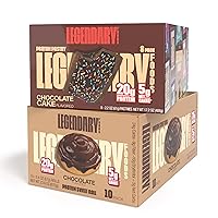 Legendary Foods High Protein Snack 18-Pack Chocolate Bonanza Bundle - Protein Pastry Chocolate Cake and Chocolate Sweet Rolls | Low Carb Gluten Free Healthy Snacks | Low Sugar Keto Snack