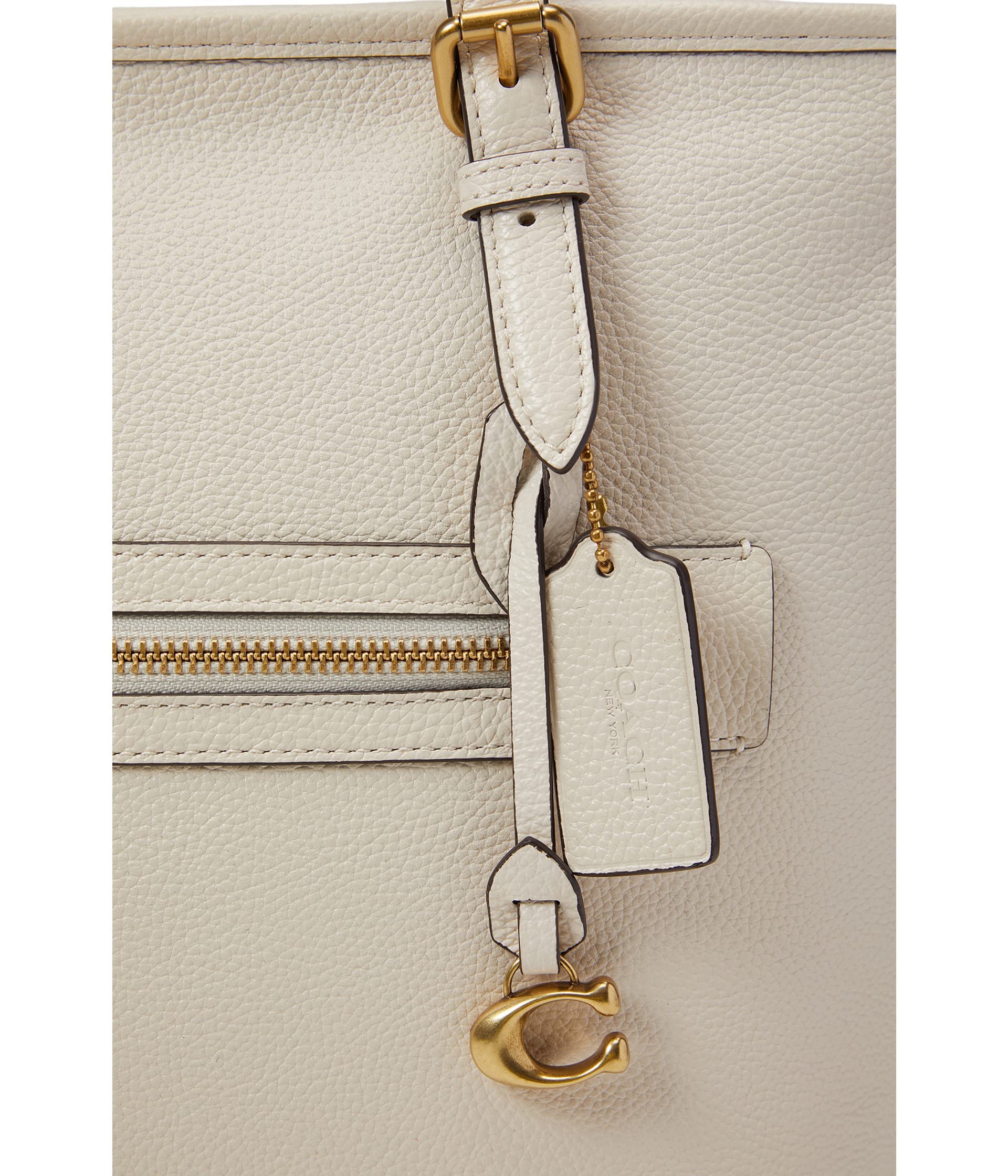 COACH Polished Pebble Leather Taylor Tote