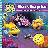 Splash and Bubbles: Shark Surprise with sticker play scene Splash and Bubbles: Shark Surprise with sticker play scene Paperback Hardcover